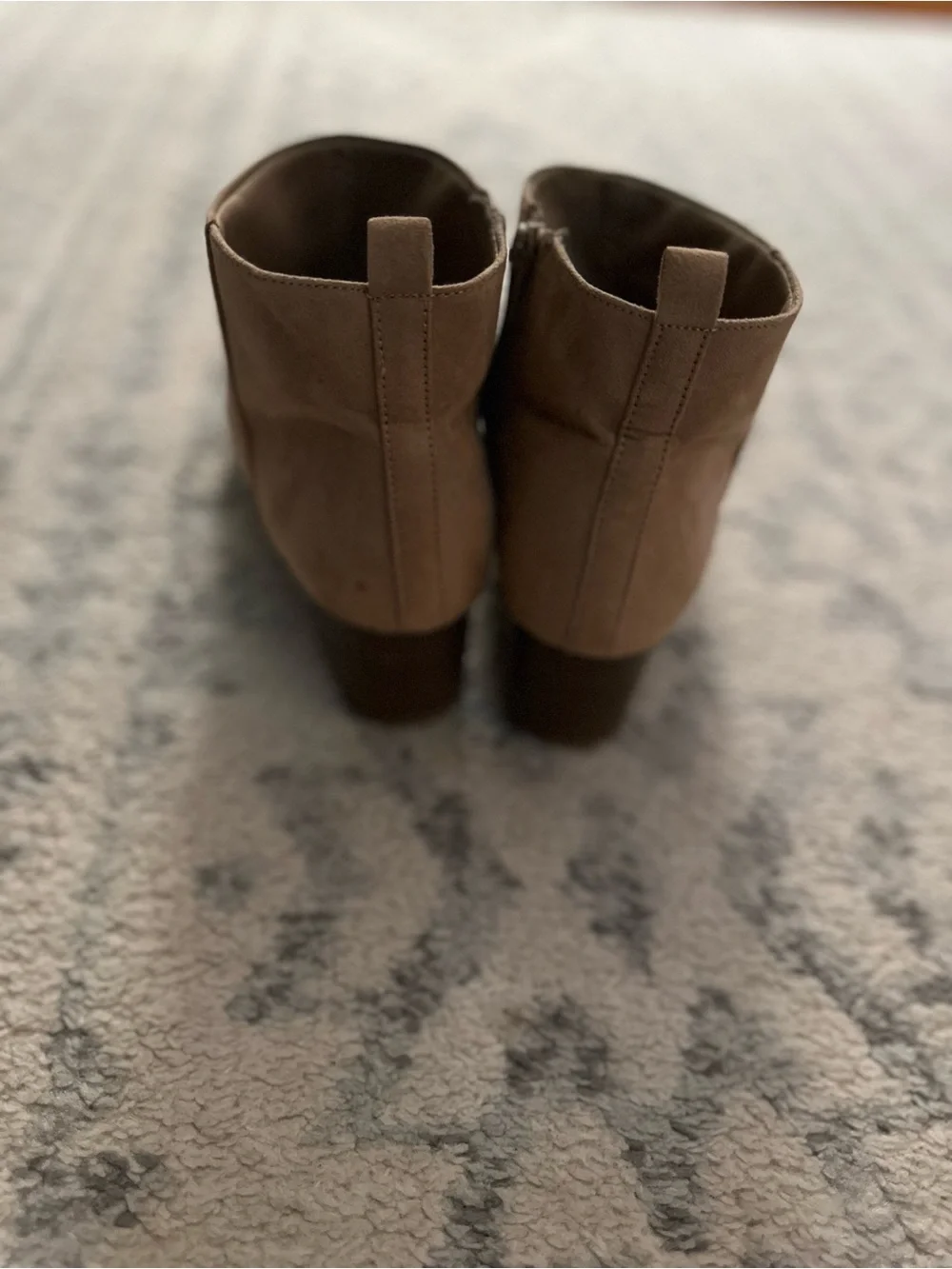 Old Navy Brown Suede Pointed Toe Ankle Booties